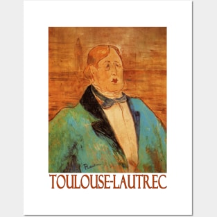 Portrait of Oscar Wilde by Henri de Toulouse-Lautrec Posters and Art